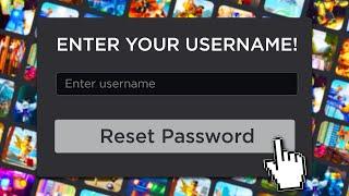 How To Reset Your Roblox Password Without Email (2024) - Get Your Roblox Account Back