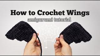 How to Crochet Wings for an Amigurumi Bat or Dragon