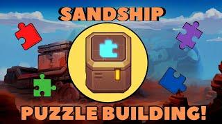 SANDSHIP CRAFTING FACTORY - PUZZLE BUILDING! ANSWERS & MONEY MAKING! [HD]