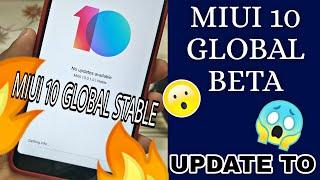 How To Update To MIUI 10 Global Beta ROM From MIUI 10 Global Stable ROM 