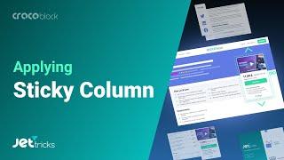 How to Apply Sticky Column for Elementor | JetTricks Plugin