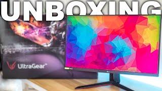 LG 27GP850-B Ultragear 27 Inch Gaming Monitor Unboxing