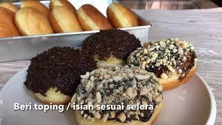 Resep donat empuk lembut tanpa kentang