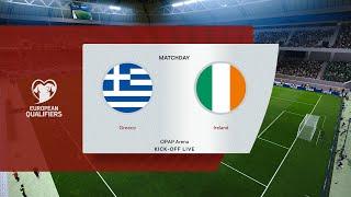 Greece vs Ireland | OPAP Arena | European Qualifiers | PES 2021