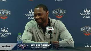 Willie Green on season preparations | Pelicans Media Day 2021