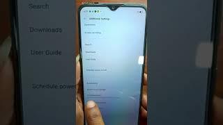 Erase all data ( factory reset) setting  in Realme phone