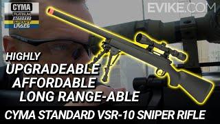 Highly Upgradeable, Affordable & Long Range-able - CYMA VSR-10 Airsoft Sniper Rifle Review