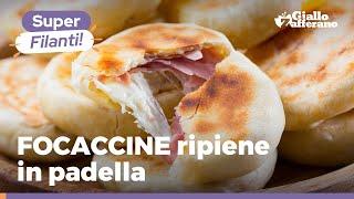 FOCACCINE RIPIENE FACILI E VELOCI!