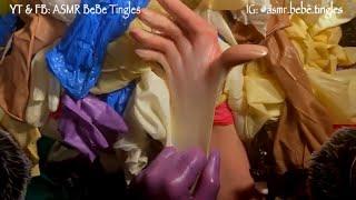ASMR 2+ HRS of Glove Sounds (Latex, Nitrile, Vinyl, Surgical, Poly Natural Rubber) & layered gloves