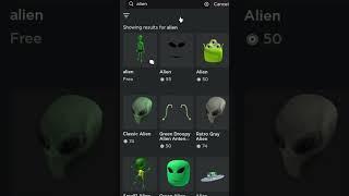 How To Look Like An ALIEN On ROBLOX For FREE!?!