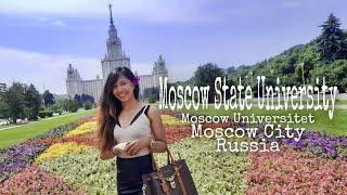 Moscow State University| Moscow Universitet|Travel Vlogs|Beautiful Moscow Russia and Sceneries