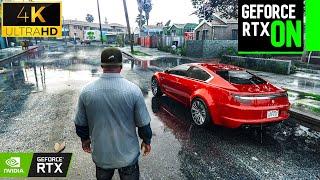 GTA 5 ENHANCED EDITION RAY-TRACING Realistic Ultra Graphics Gameplay 4K 60 PC