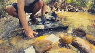 Lines of Gold - Prospecting the Kern River at Hart Park (8-22-18)