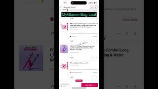 MyGlamm biggest bug loot offer 18000rs free products#shorts #viralshorts #ytshorts #myglam