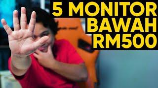 5 Monitor Gaming Bawah RM500 Termasuk Portable Monitor Gaming Yang Padu Dan berbaloi Beli 2024