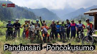 Gowes adventure rute desa Pandansari kecamatan Poncokusumo Malang