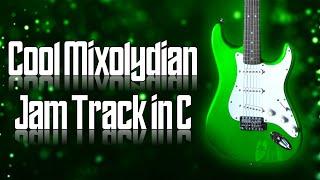 Cool Mixolydian Jam Track in C  Guitar Backing Track