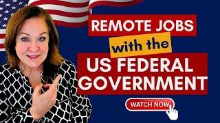 How to Find Remote FEDERAL JOBS - US