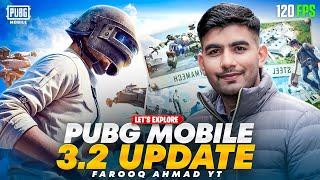 Game-play on iPad Pro M4 120 FPS Lock | PUBG MOBILE 3.2 Update | PUBG MOBILE Live 