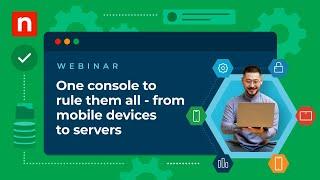 One console to rule them all — from mobile devices to servers