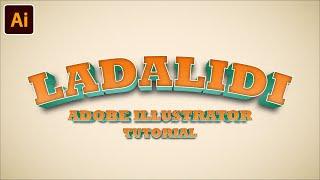 How To Create Editable Text Effect Illustrator Tutorial