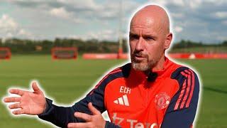 Erik ten Hag interview after contract extension with Manchester United