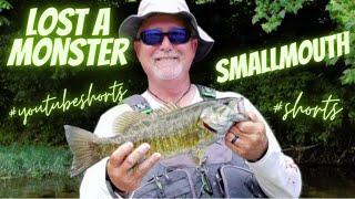 MONSTER Smallmouth #shorts #youtubeshorts | BigBaitPosse | KayakFishing