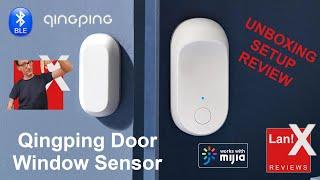 Xiaomi Qingping Door Window Sensor (Unbox/Install/Demo)