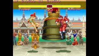 Super Street Fighter II (Arcade) Cammy vs M.Bison