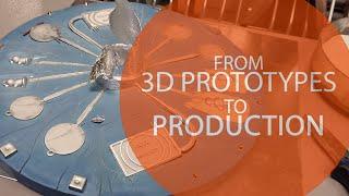 Spin casting process with 3D-resin prototypes | Processo di spin casting con prototipi in resina 3D