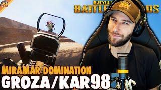 Groza/Kar98 Miramar Domination ft. HollywoodBob | chocoTaco PUBG Duos Gameplay