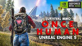 ONCE HUMAN Neues Beta Gameplay ️ Zombie Survival wie ein LAST OF US MMO wird 2024 released Deutsch