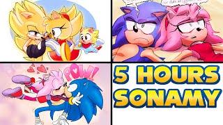 5 HOURS of Sonic x Amy Comic Dubs - Sonamy Mega Compilation