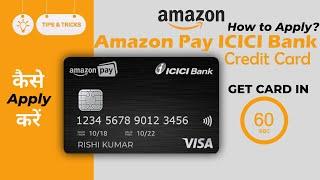 Amazon Pay ICICI Credit Card Apply Process 2024 | Tips & Trick To Apply ICICI Amazon Credit Card?