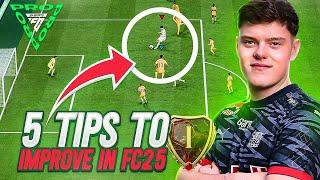 5 PRO TIPS TO HELP YOU WIN MORE GAMES ON FC 25!