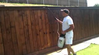Steps on how to stain a fence.mp4