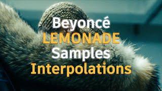 BEYONCÉ - Samples/Interpolations from 'LEMONADE'