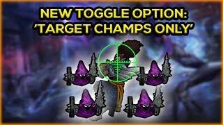 Target Champions Only TOGGLE Added to PBE! | What does this mean?