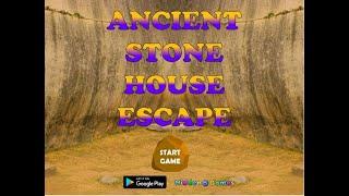 ancient stone house escape video walkthrough