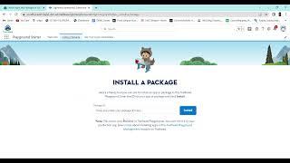 Trailhead Playground Management  Install Apps and Packages in Your Trailhead Playground