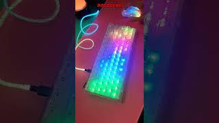 Xingmen X75 RGB Keyboard Music LED Show!!