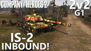 IS-2 Inbound! 2v2 - Company of Heroes 2 (CoH2)