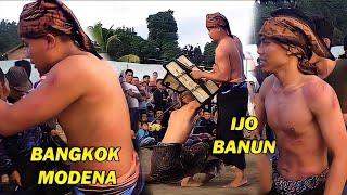 Saling Bombardir Bangkok Bodena vs Ijo Banun || Peresean Barabali 2022