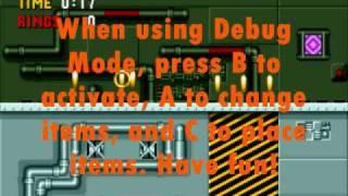 How to Get to Debug Mode in Sonic 1