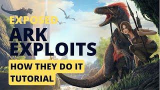 Exposing 4 game breaking glitches/exploits in ark survival evolved "Mesh method"