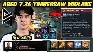 This is How Blacklist.Abed plays 7.36 Timbersaw MIDLANE  new Innate Ability dota 2