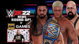 WWE 2K22 Latest! Removal, AEW Console Game Update, NEW DLC For New Game, Roster Update & More..