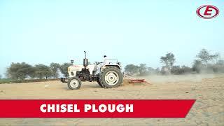 Eicher Tractor Demo with Chisel Plough | Farm Ploughing