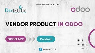 Odoo Vendor product  | #odoo #odootutorials