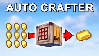 Easiest AUTOMATIC Crafter in Minecraft 1.21 (Tutorial)